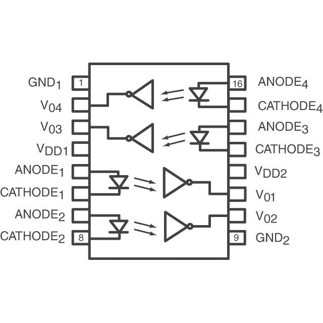 ACSL-6420-00TE Broadcom Limited  Optoisolators - Logic Output